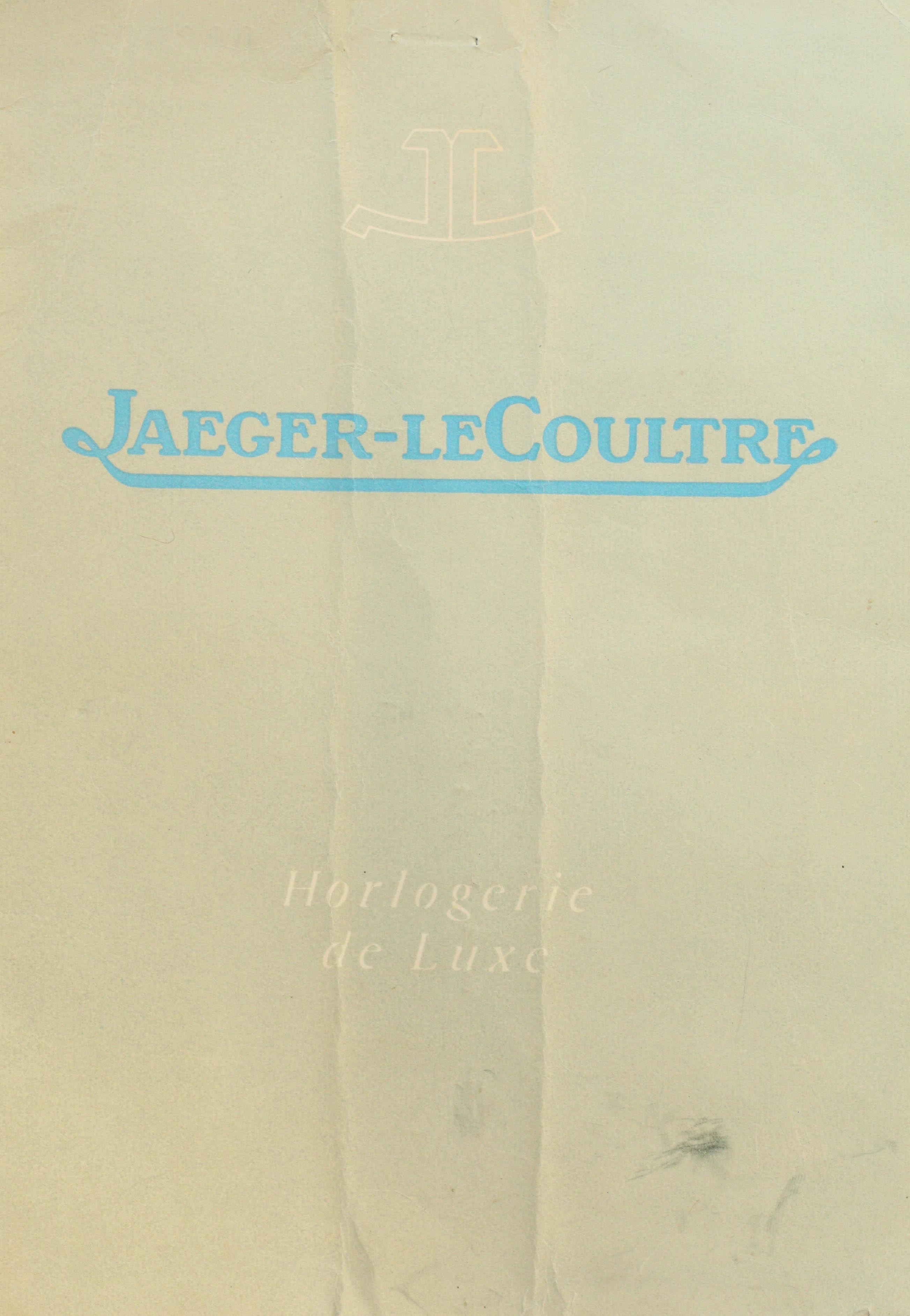 Jaeger-Lecoultre 1962