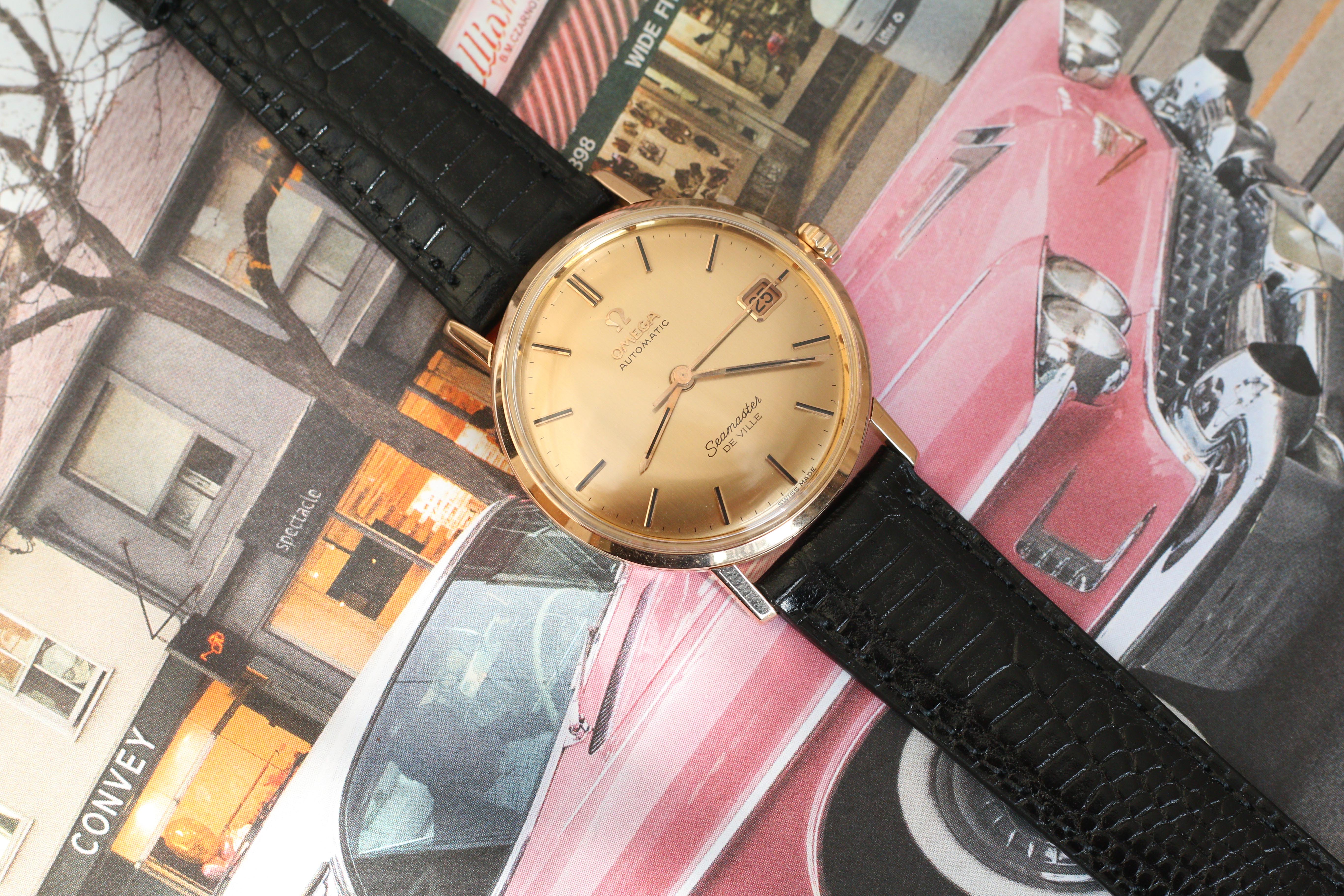 Omega Seamaster De Ville 18 carats 1963