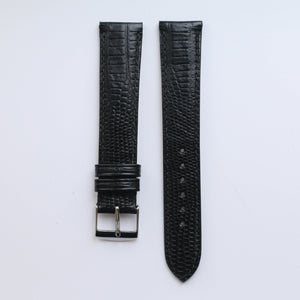 Bracelet Veau façon Téju noir