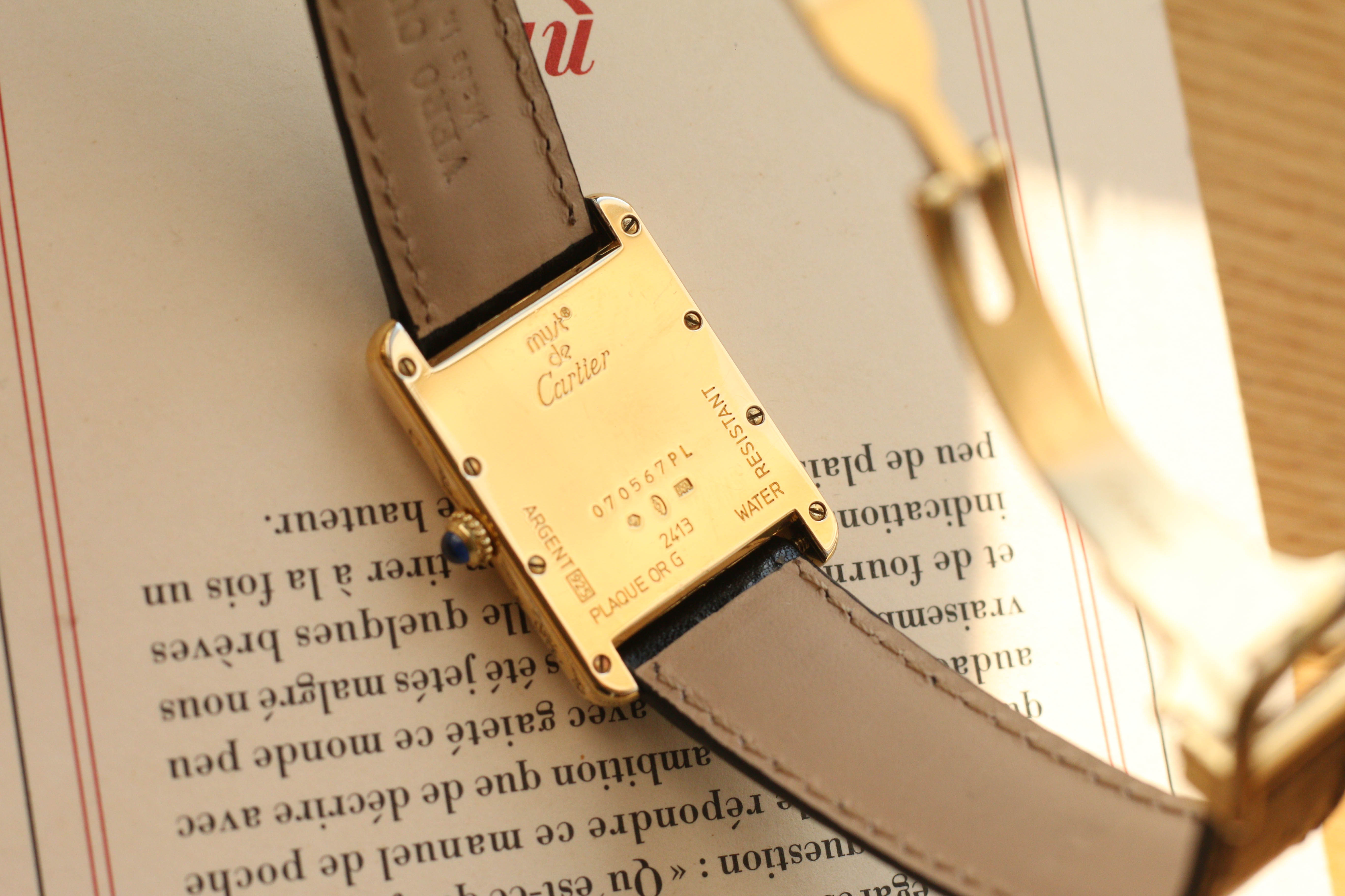 Cartier Tank Date