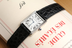 Cartier tank solo online acier