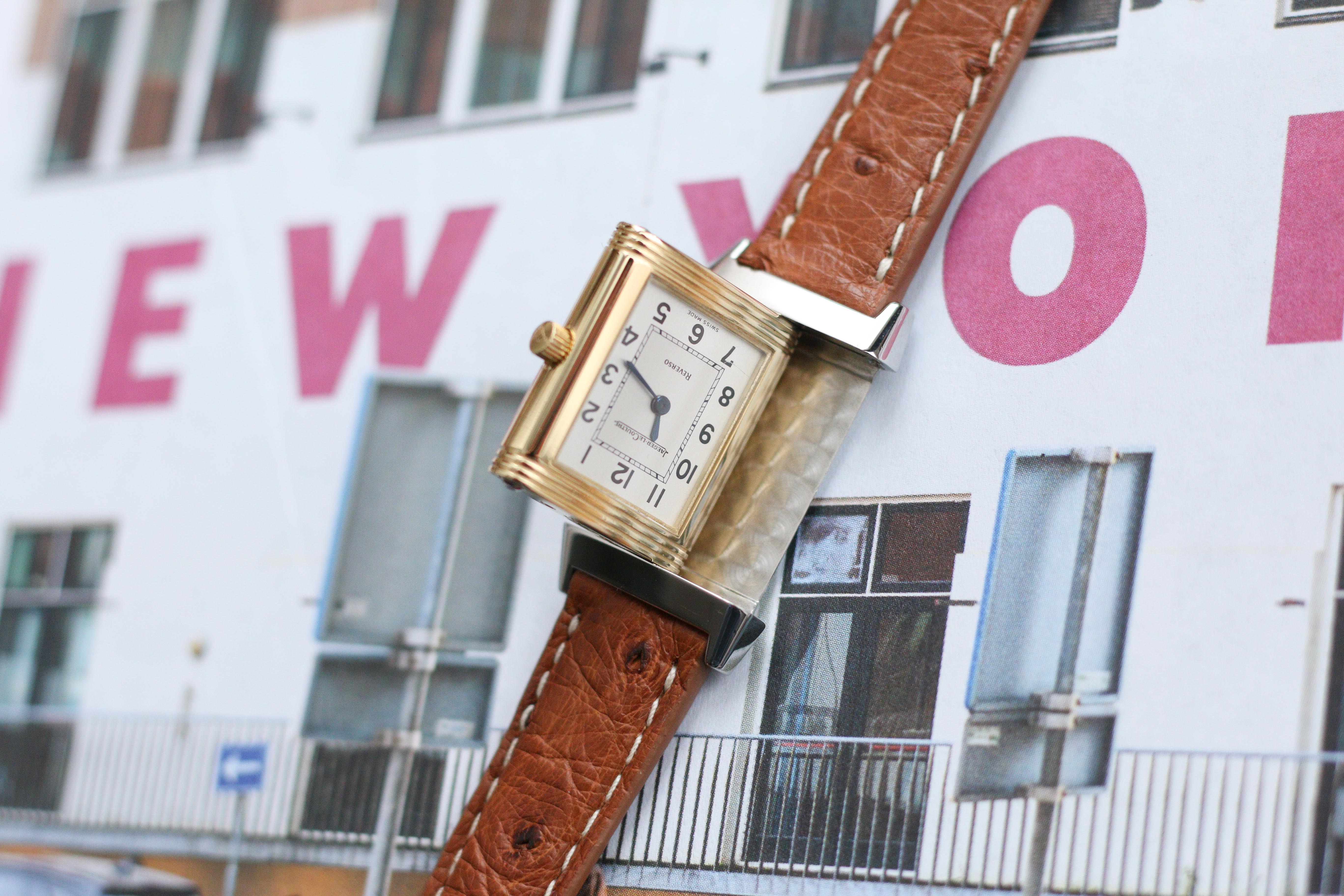 Lc Reverso Jaeger-Lecoultre Reverso femme or et acier – Retour en Vol